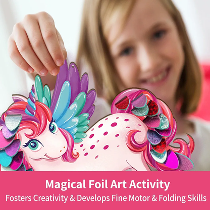 Chalk and Chuckles Art and Craft Kit; Fabulous Foil Decorations