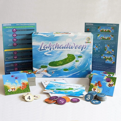 Luma World Lakshadweep 2-Player Strategy Board Game