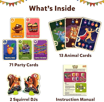 Skillmatics Card Game - Jungle Party, Fun Family Card