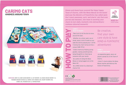 Chalk and Chuckles Kid Caring Cats Kindness Around Town, Board Game