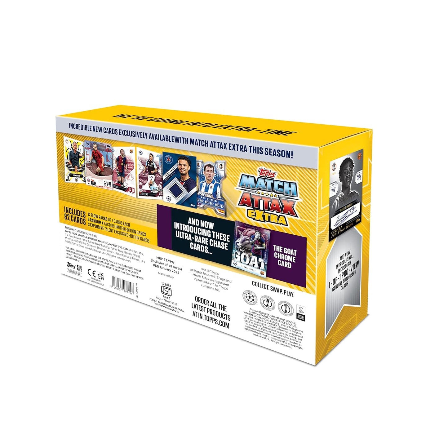 Topps UCL & WUCL Match Attax Extra 2025 Trading & Collectible Card Game (Exclusive Pack)