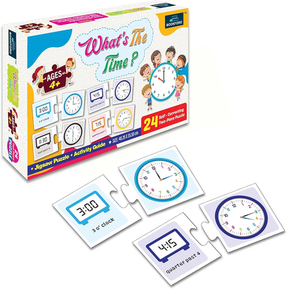 BOOKFORD Whats The TIME Jigsaw Puzzles