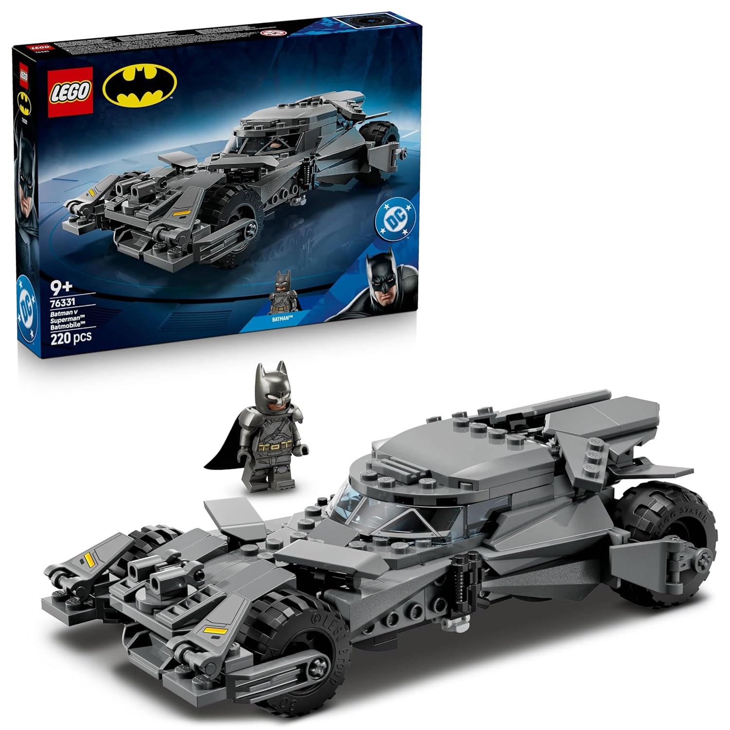 Lego 76331 Super Heroes DC Batman V Superman Batmobile (220 Pieces)