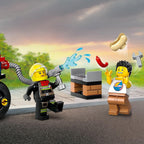LEGO City Fire Rescue Motorcycle Building Set 60410 (57 Pieces)