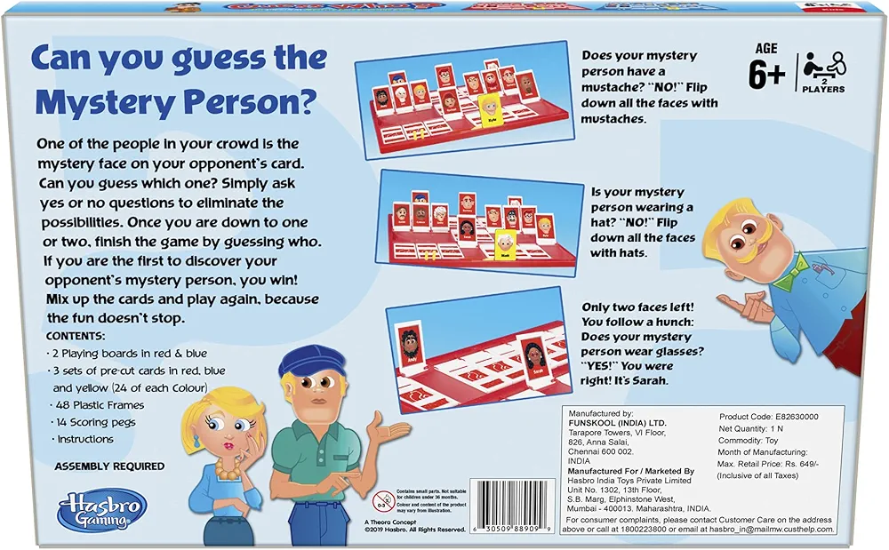 Hasbro Guess Who? Guessing Games