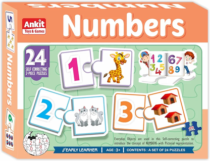 Ankit Toys & Games Numbers Jigsaw Puzzle