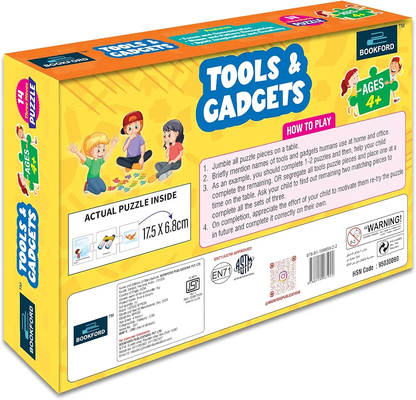 BOOKFORD Tools and Gadgets Jigsaw Puzzles