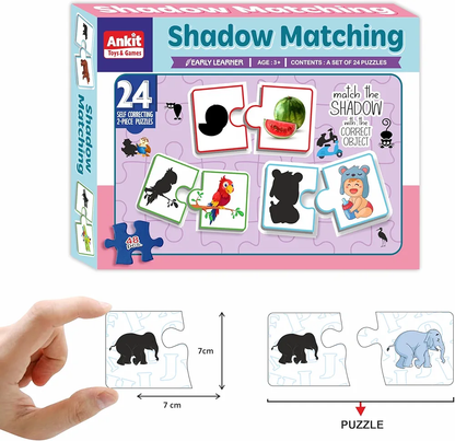 Ankit Toys & Games Shadow Matching Early Learner Puzzle Game