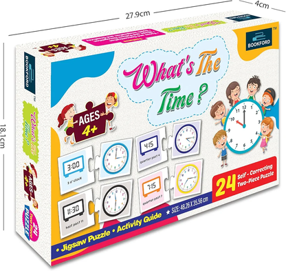 BOOKFORD Whats The TIME Jigsaw Puzzles