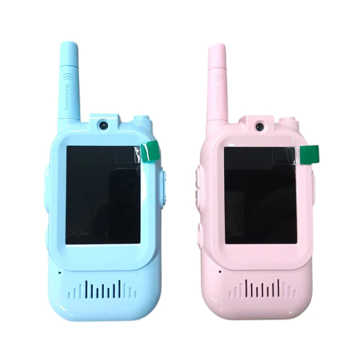 Video Walkie Talkie Amazing 2 Pack with Screen Display, Rechargeable Long Range Radios for Kids