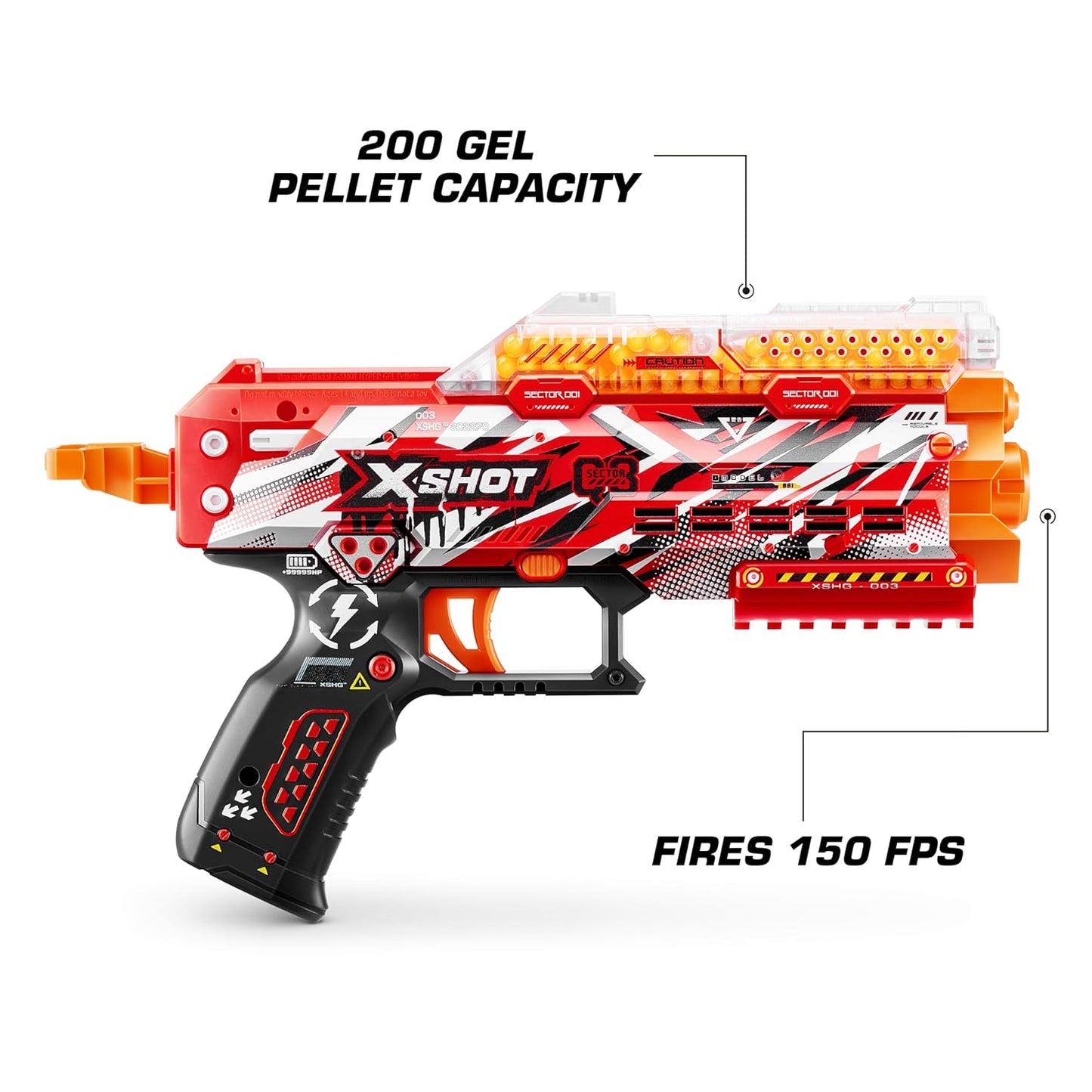 XShot Hyper Gel  (3,000 Hyper Gel Pellets) by ZURU