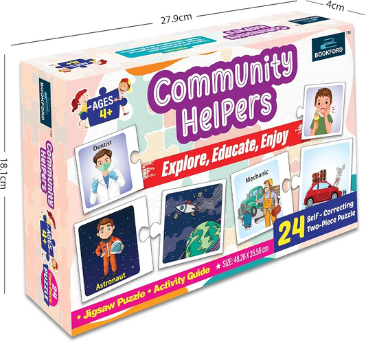 BOOKFORD Community Helpers Jigsaw Puzzle