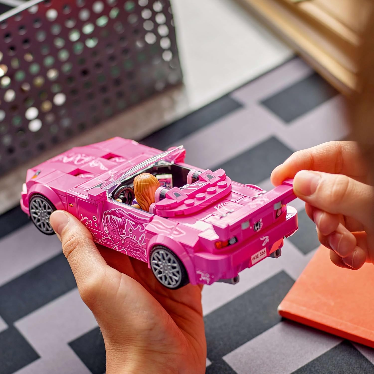 LEGO Speed Champions 2 Fast 2 Furious Honda S2000 Car Toy 77241 Building Blocks Toys for 9+ Gift for Boys and Girls