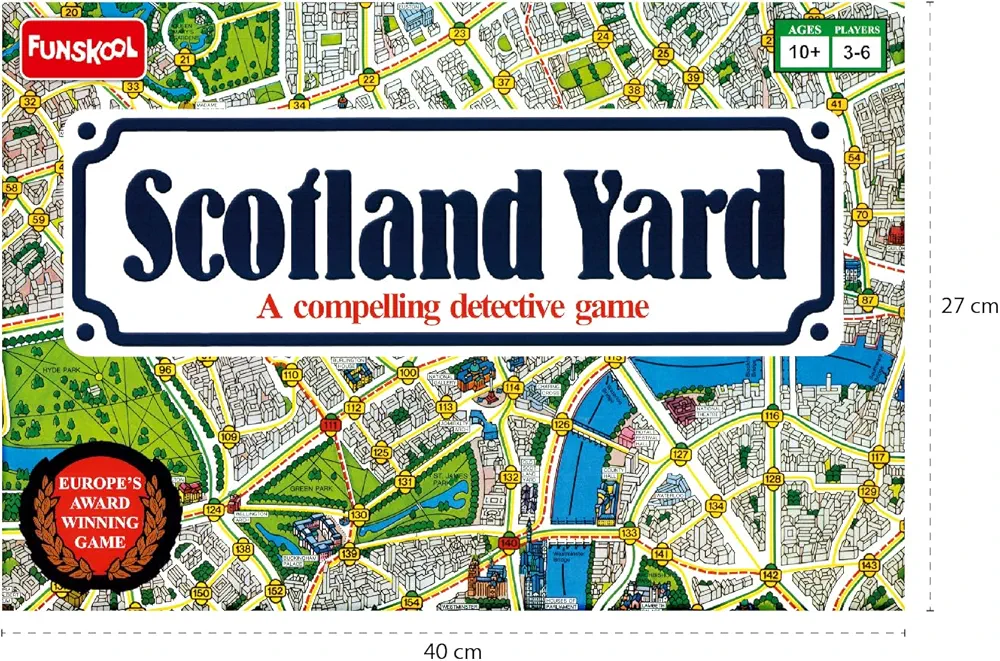 Funskool Scotland Yard, A Compelling Detective And Strategy Game