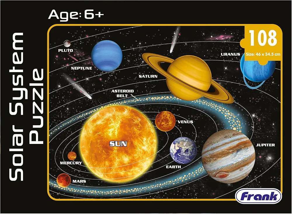 Frank Solar System Outer Space Puzzle