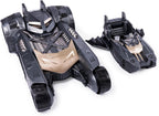 Batman, Batmobile and Batboat 2-in-1 Transforming Vehicle, for Use with Batman 10 cm Action Figures