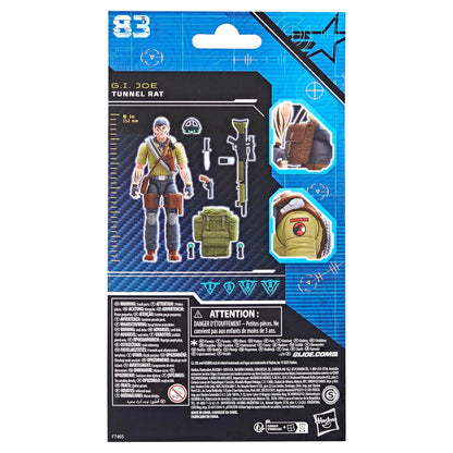 G.I. Joe Classified Series Tunnel Rat, Collectible G.I. Joe Action Figure, 83, 6 inch Action Figures