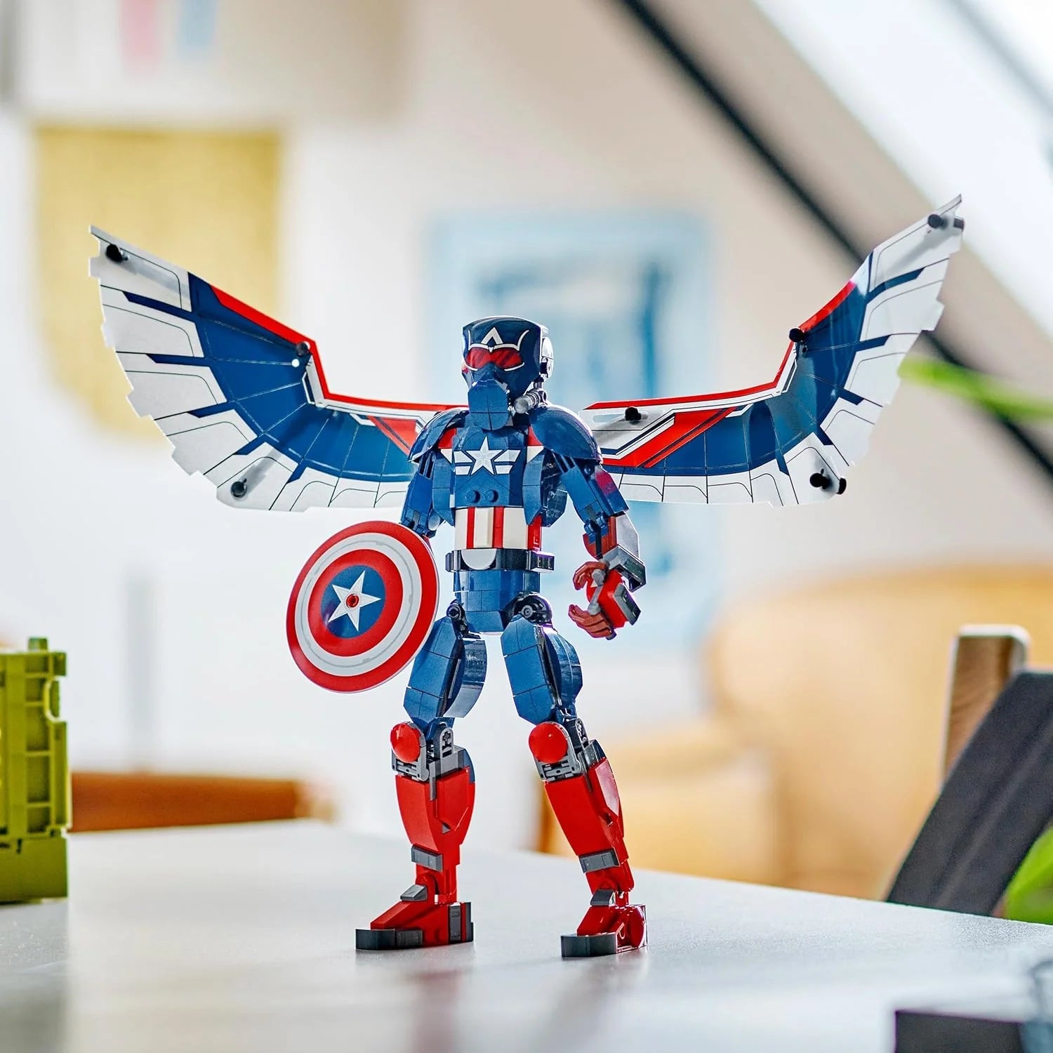 LEGO Marvel New Captain America Building Kit For Ages 8+