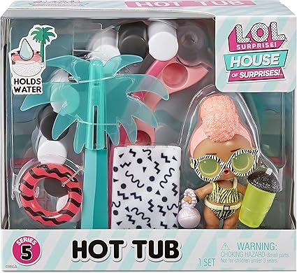 LOL Surprise OMG House of Surprises Series - Hot Tub Playset