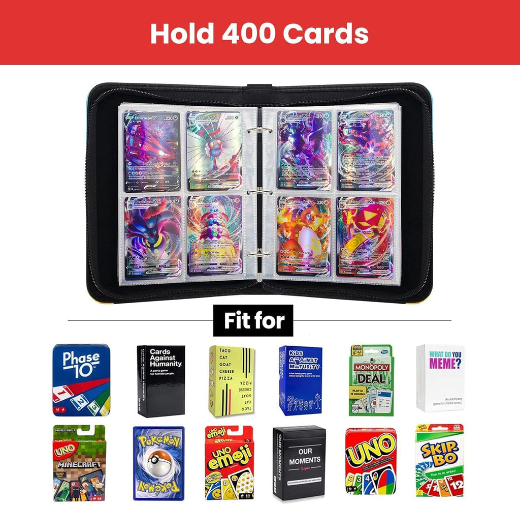 Cocoland toys Pokémon Mewtwo Artwork 4 Pocket Trading Card Binder 400 Card Capacity View
