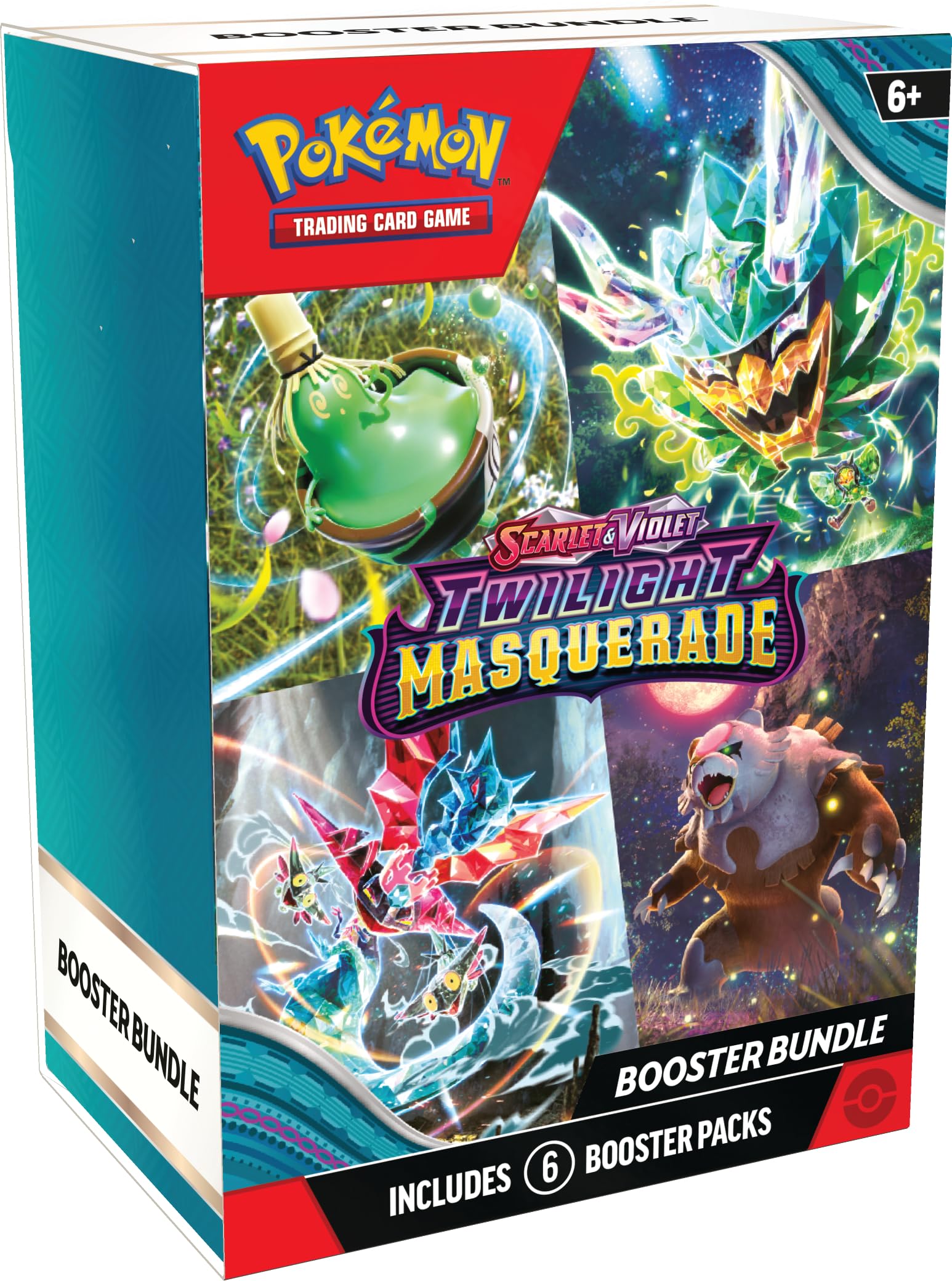 Cocoland Pokémon Twilight Masquerade Booster Bundle 6 Packs Front Angle View