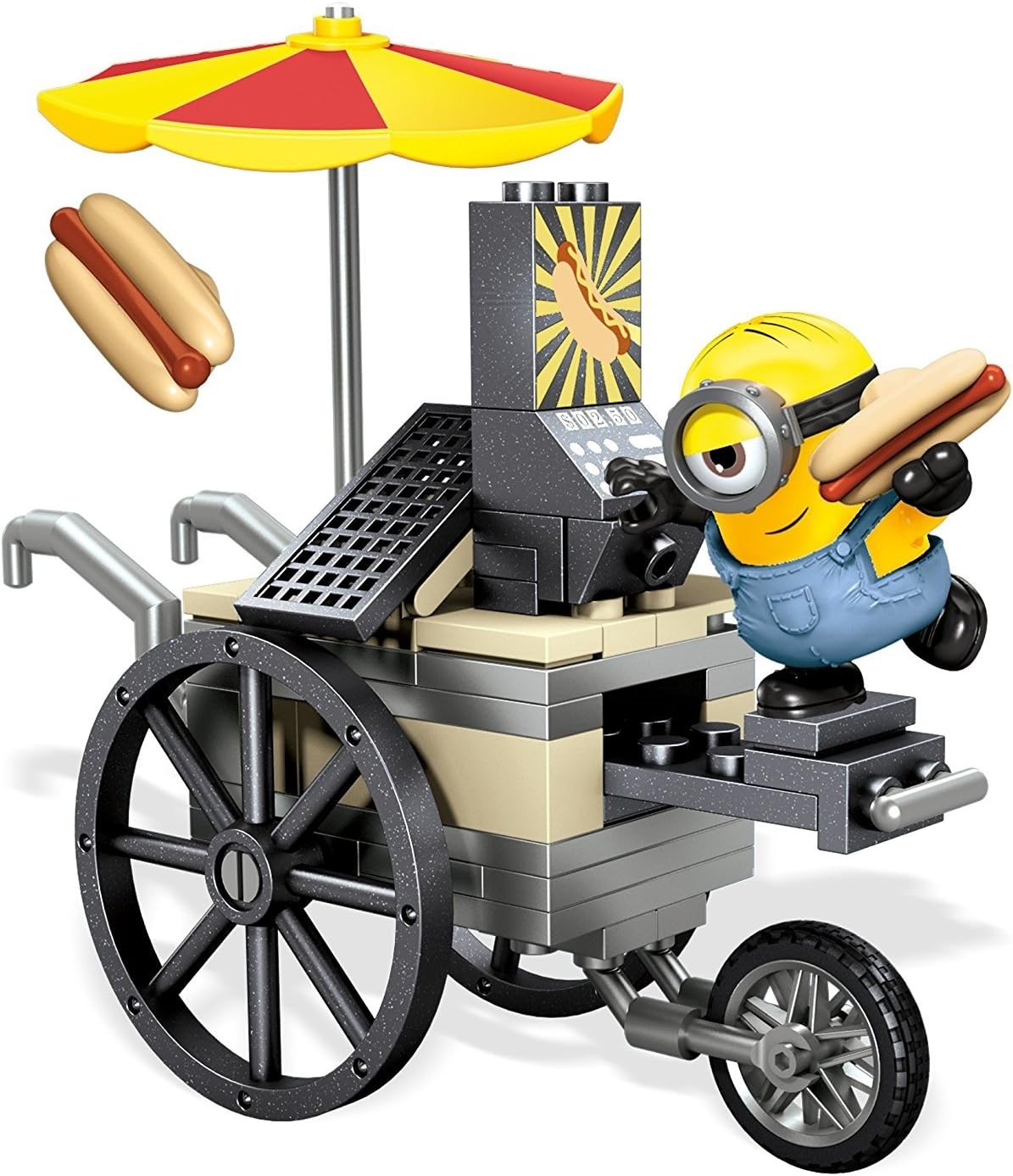 Minions Toys Mega Bloks Minion Movie Flying Hot Dogs