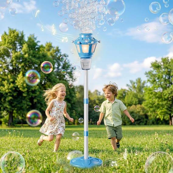 Electric Street Lamp Bubble Machine for Kids ( Random 1 )