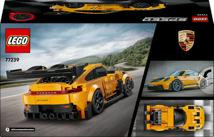 LEGO Speed Champions Porsche 911 GT3 RS Super Car Toy 77239 Building Blocks Toys for 9+ Gift for Boys and Girls