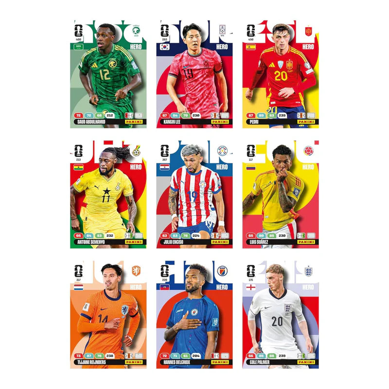 Panini FIFA World Cup 2026 XL Adrenalyn Cards - Pockets Tins Box ( Random )