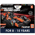Thinker place Roaring F1 Race Car Building Block Toy Set for 7+ (467 Pcs)