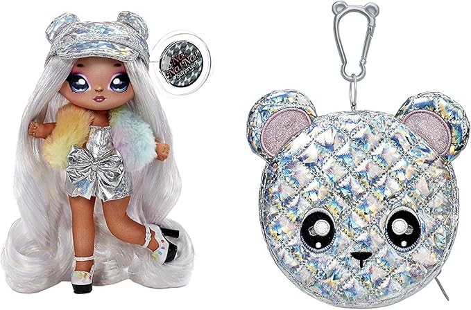 Na! Na! Na! Surprise Soft Fashion Doll & Metallic Purse Glam Series