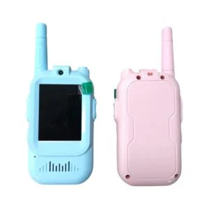 Video Walkie Talkie Amazing 2 Pack with Screen Display, Rechargeable Long Range Radios for Kids