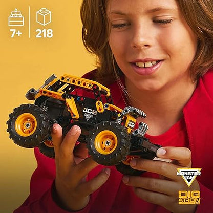 LEGO Technic Monster Jam DIGatron Pull-Back Truck Toy 42199 Building Blocks Toys for 7+ Gift for Boys and Girls