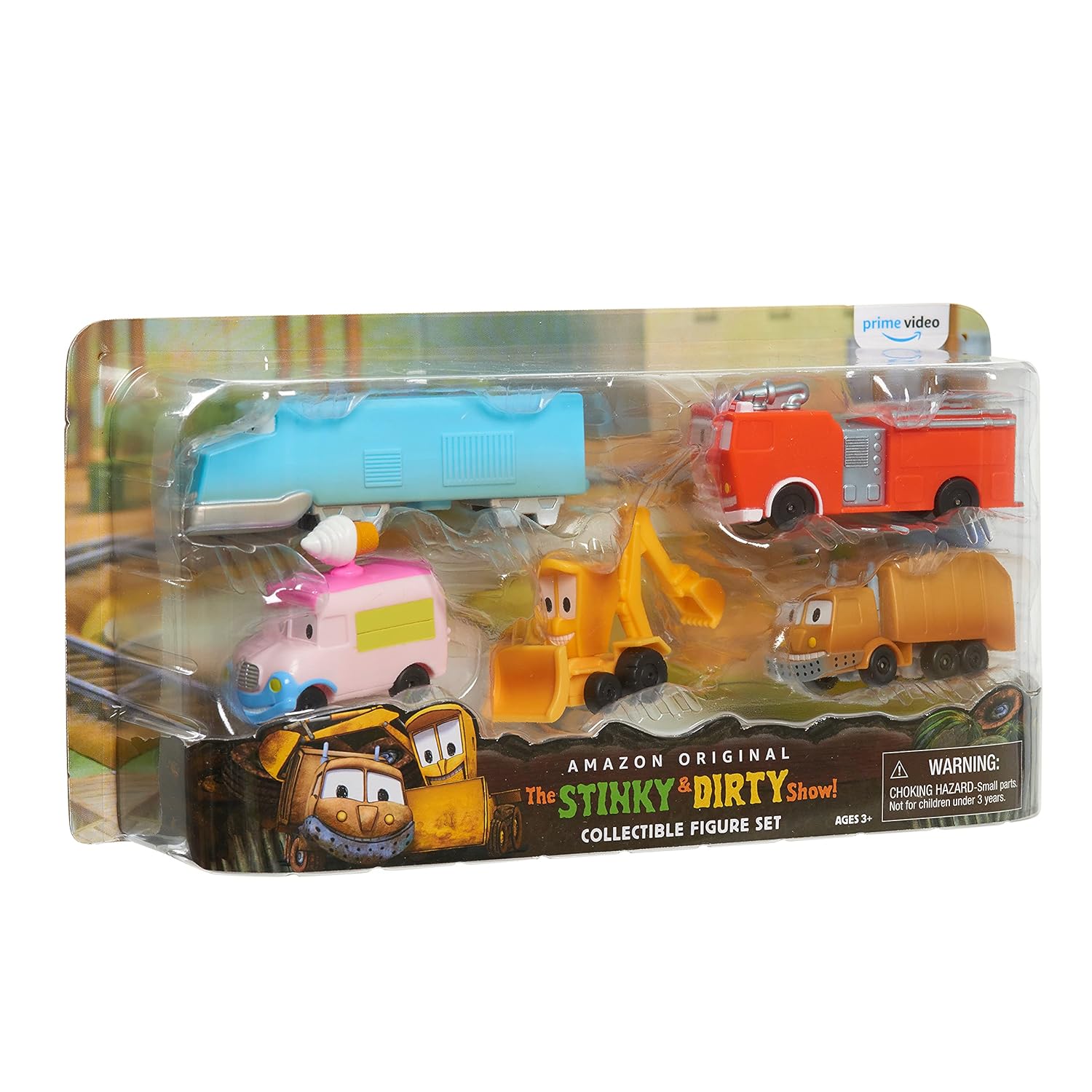 Stinky & Dirty The Stinky & Dirty Show 5 Piece Collectible Figure Set