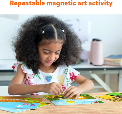 Skillmatics Paper Art Activity - Dot It with Magnets Animals