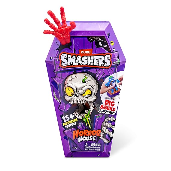 ZURU Smashers Horror House Zombosaur (15+ surprises)