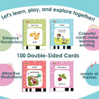 Baby Lingo Basic Montessori Games, Educational Gift for Ages 1 to 5 Years Old Kids,Learning Toy, Multilingual Toy - English- Hindi- Marathi