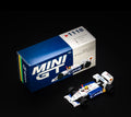 MINI GT Toleman TG184 #19 Ayrton Senna 1984 Monaco Grand Prix 2nd Place 1:64 Scale Die Cast Car