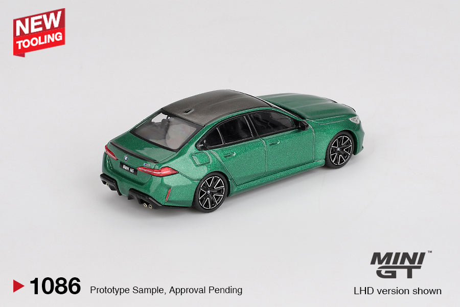MINI GT BMW M5 Isle of Man Green Metallic