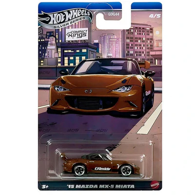 Hot Wheels Silver Series Compact Kings 15 Mazda MX-5 Miata