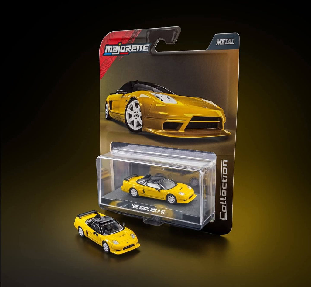 Majorette: Metal Collection Series 2 - 1995 Honda NSX- R GT Yellow