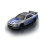 HB Racing Rally R/C1/43 Nissan Skyline GT-R R34 24G Full Ratio 4WD High Speed Car ESP Gyroscope APP Drift Racing Model