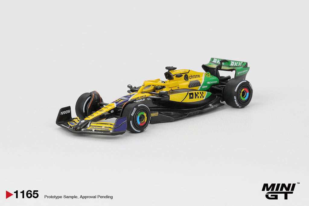 McLaren MCL38 #81 Oscar Piastri 2024 F1 Monaco GP 2nd Place Blister