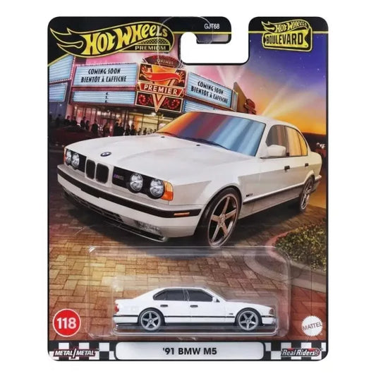 Hotwheels Premium 91 BMW M5 Boulevard Series 118