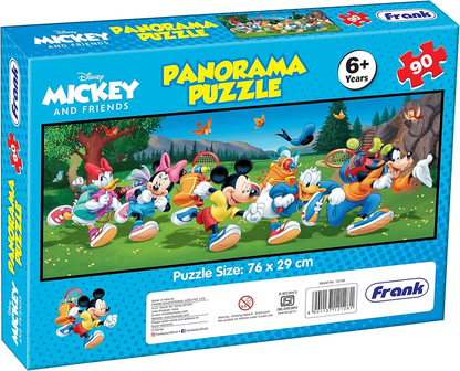 Frank Disney Mickey Mouse and Friends Panorama Jigsaw Puzzle