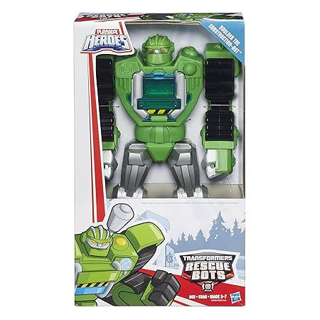 Transformers Rescue Bots Boulder the Construction-Bot Figure