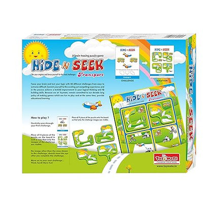 Toymate Hide & Seek Transport-Fun Brain Teasingx Game