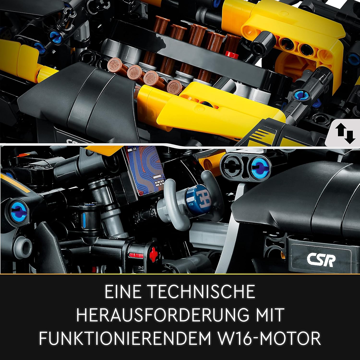 LEGO Technic Bugatti Bolide 42151 Building Toy Set for Kids Aged 9+