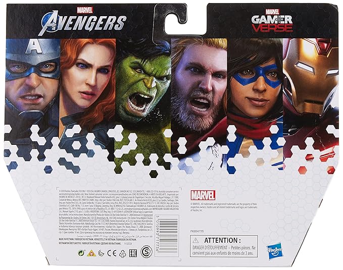 MARVEL Gamerverse 6-inch Collectible Iron Man vs. Taskmaster Action Figure Toys