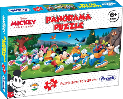 Frank Disney Mickey Mouse and Friends Panorama Jigsaw Puzzle